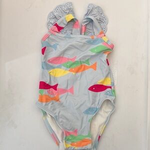 TBBC Colorful Fish Print Swimsuit